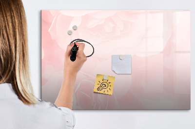 Dry erase board magnetic A board for presenting memories and photos