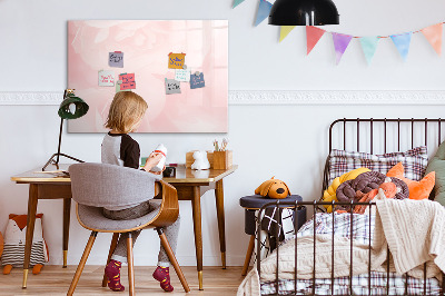 Dry erase board magnetic A board for presenting memories and photos