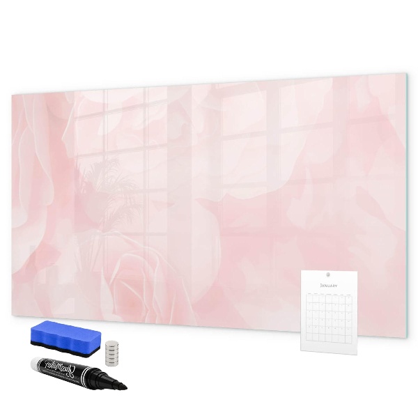 Dry erase board magnetic A board for presenting memories and photos