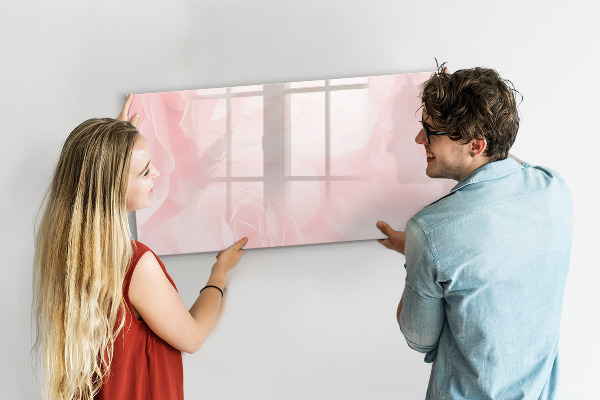Dry erase board magnetic A board for presenting memories and photos