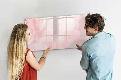 Dry erase board magnetic A board for presenting memories and photos