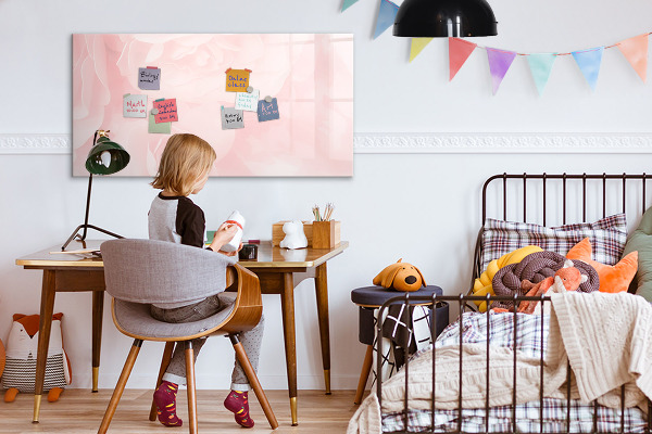 Dry erase board magnetic A board for presenting memories and photos