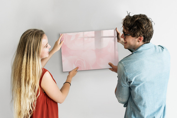 Dry erase board magnetic A board for presenting memories and photos