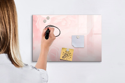 Dry erase board magnetic A board for presenting memories and photos