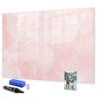 Dry erase board magnetic A board for presenting memories and photos