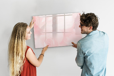Dry erase board magnetic A board for presenting memories and photos