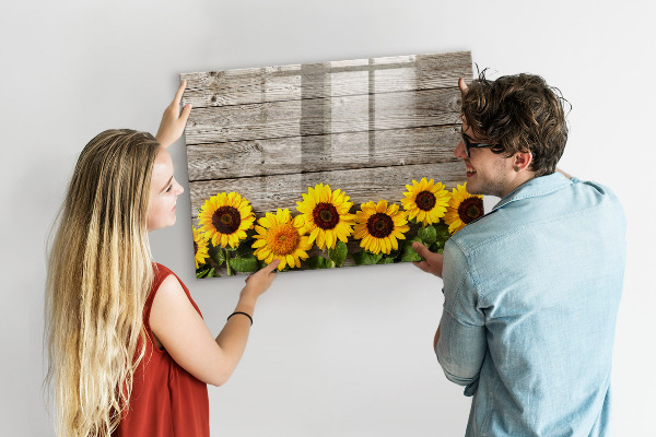 Magnetic dry erase board Creative Sunflower Flower Board