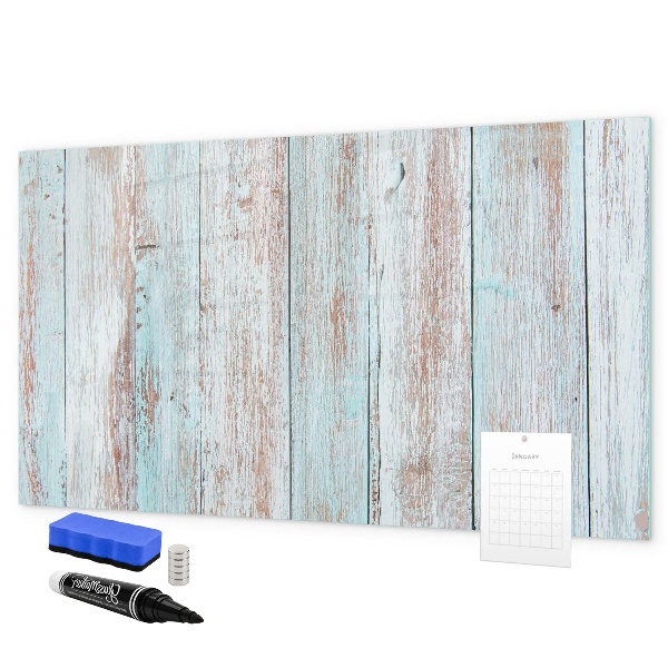 Dry erase board magnetic A board for pinning memories and notes