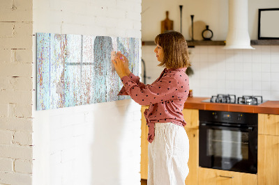 Dry erase board magnetic A board for pinning memories and notes