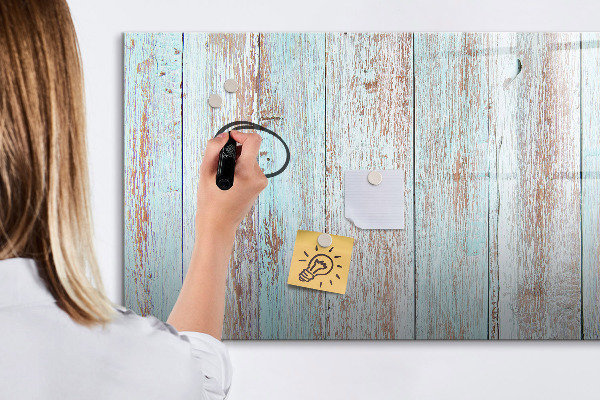 Dry erase board magnetic A board for pinning memories and notes