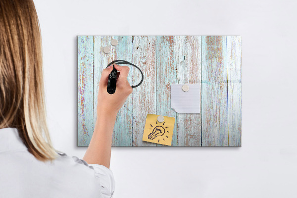 Dry erase board magnetic A board for pinning memories and notes