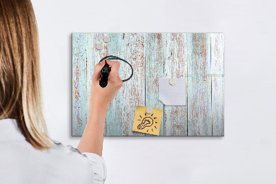 Dry erase board magnetic A board for pinning memories and notes