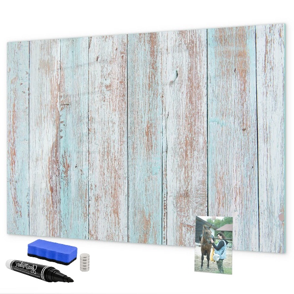 Dry erase board magnetic A board for pinning memories and notes