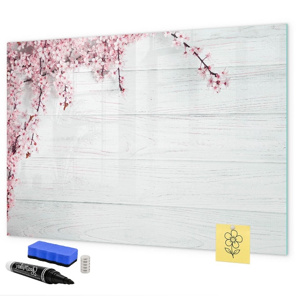 Magnetic dry erase board A creative space for presenting photos