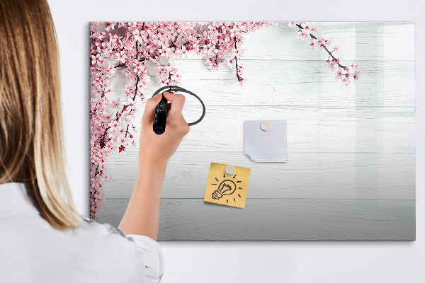 Magnetic dry erase board A creative space for presenting photos