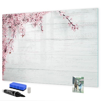 Magnetic dry erase board A creative space for presenting photos