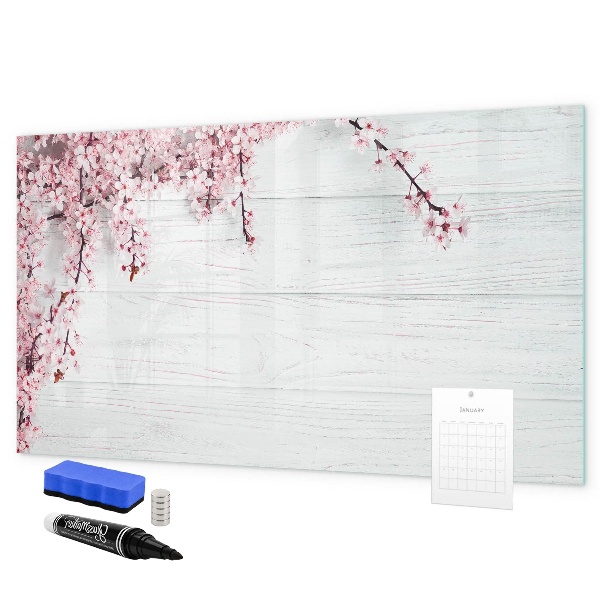 Magnetic dry erase board A creative space for presenting photos