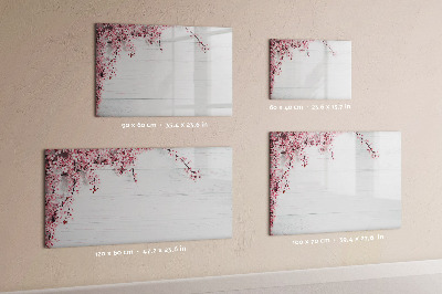 Magnetic dry erase board A creative space for presenting photos