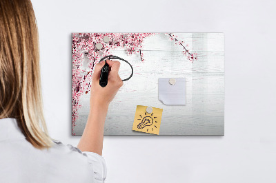 Magnetic dry erase board A creative space for presenting photos