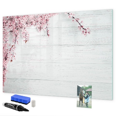 Magnetic dry erase board A creative space for presenting photos