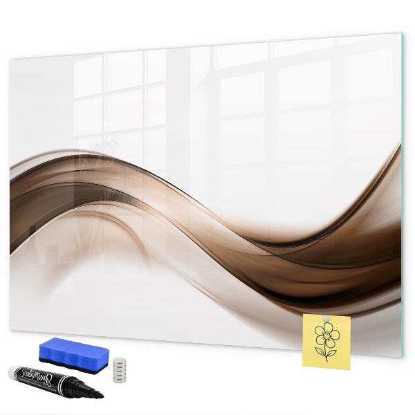Magnetic dry erase board Modern photo display board