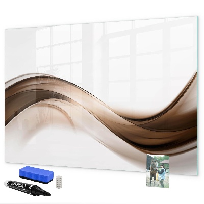 Magnetic dry erase board Modern photo display board