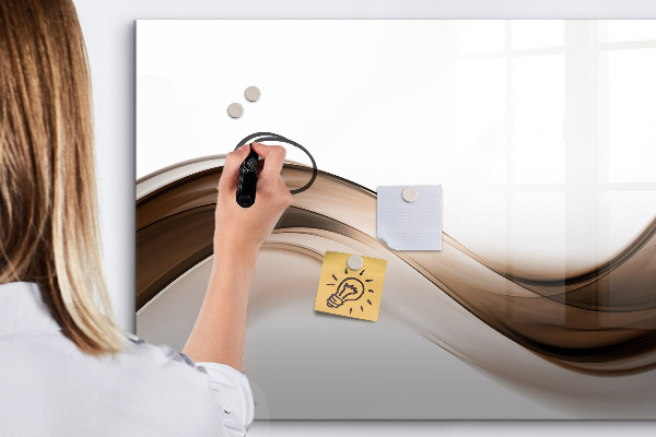 Magnetic dry erase board Modern photo display board