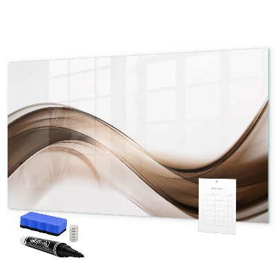 Magnetic dry erase board Modern photo display board