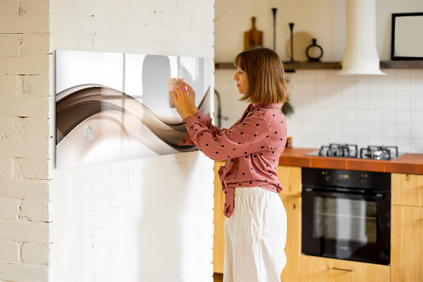 Magnetic dry erase board Modern photo display board