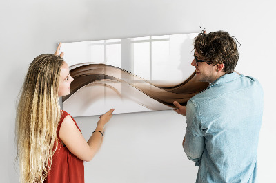 Magnetic dry erase board Modern photo display board