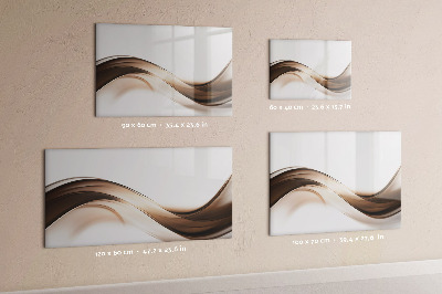 Magnetic dry erase board Modern photo display board