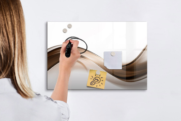 Magnetic dry erase board Modern photo display board