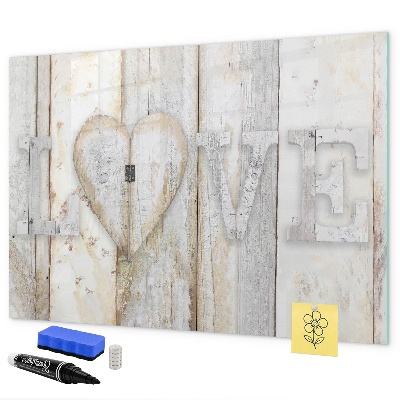 Dry erase board magnetic A board for photos and memories