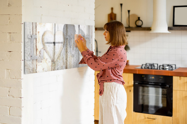 Dry erase board magnetic A board for photos and memories