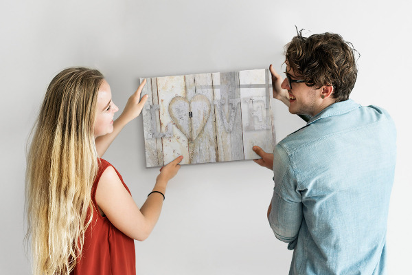 Dry erase board magnetic A board for photos and memories