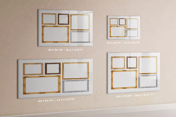 Dry erase board magnetic A creative place for photos and notes