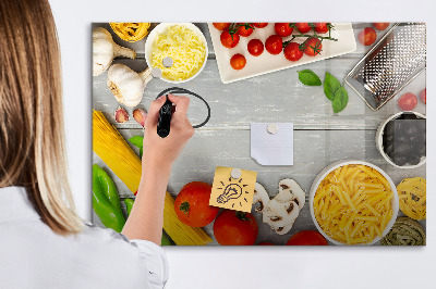 Dry erase board magnetic Kitchen reminders with your favorite flavors