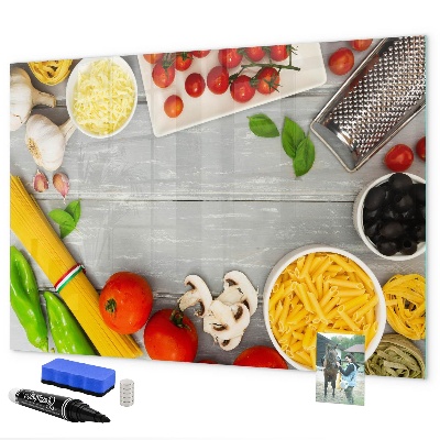 Dry erase board magnetic Kitchen reminders with your favorite flavors