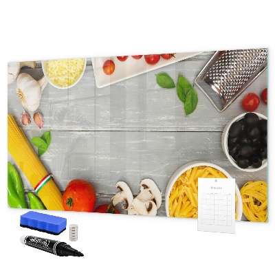 Dry erase board magnetic Kitchen reminders with your favorite flavors