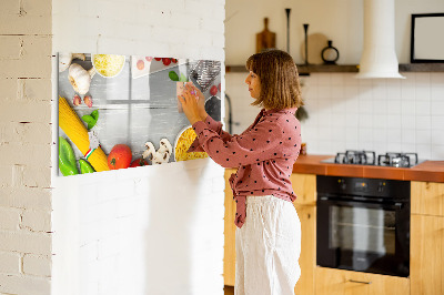 Dry erase board magnetic Kitchen reminders with your favorite flavors
