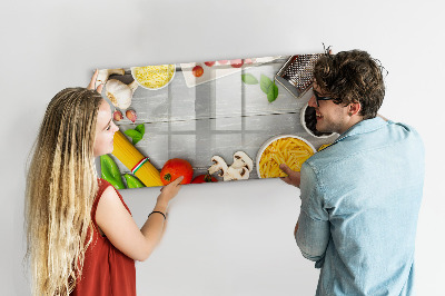Dry erase board magnetic Kitchen reminders with your favorite flavors