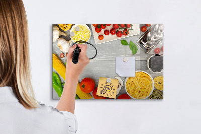 Dry erase board magnetic Kitchen reminders with your favorite flavors