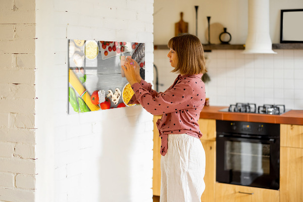 Dry erase board magnetic Kitchen reminders with your favorite flavors