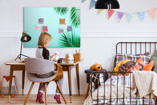 Dry erase board magnetic A friendly space for creative memories