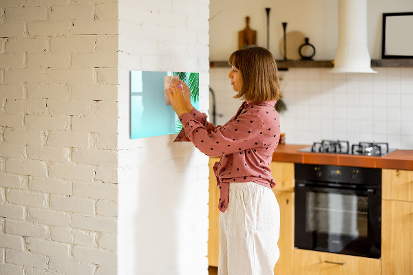 Dry erase board magnetic A friendly space for creative memories
