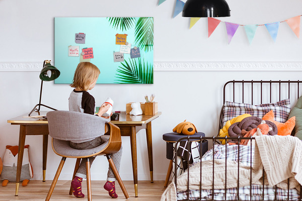 Dry erase board magnetic A friendly space for creative memories