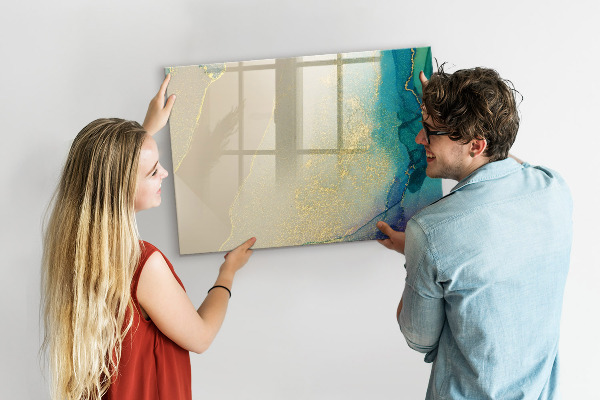 Dry erase board magnetic A stylish board for notes and photos