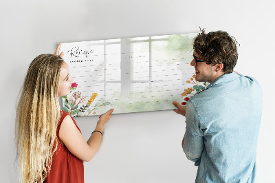 Magnetic dry erase board A creative board for recipes and memories