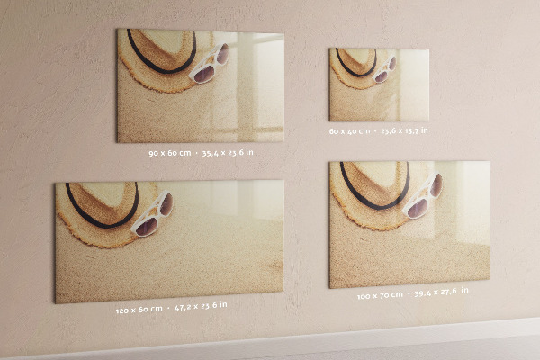 Dry erase board magnetic Summer Memories on a Cork Board