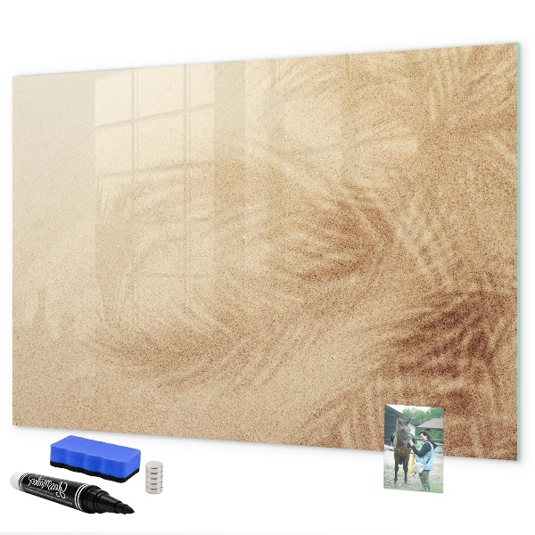 Magnetic dry erase board Note board with accessories